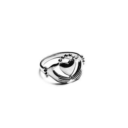 Bague Claddagh Argent