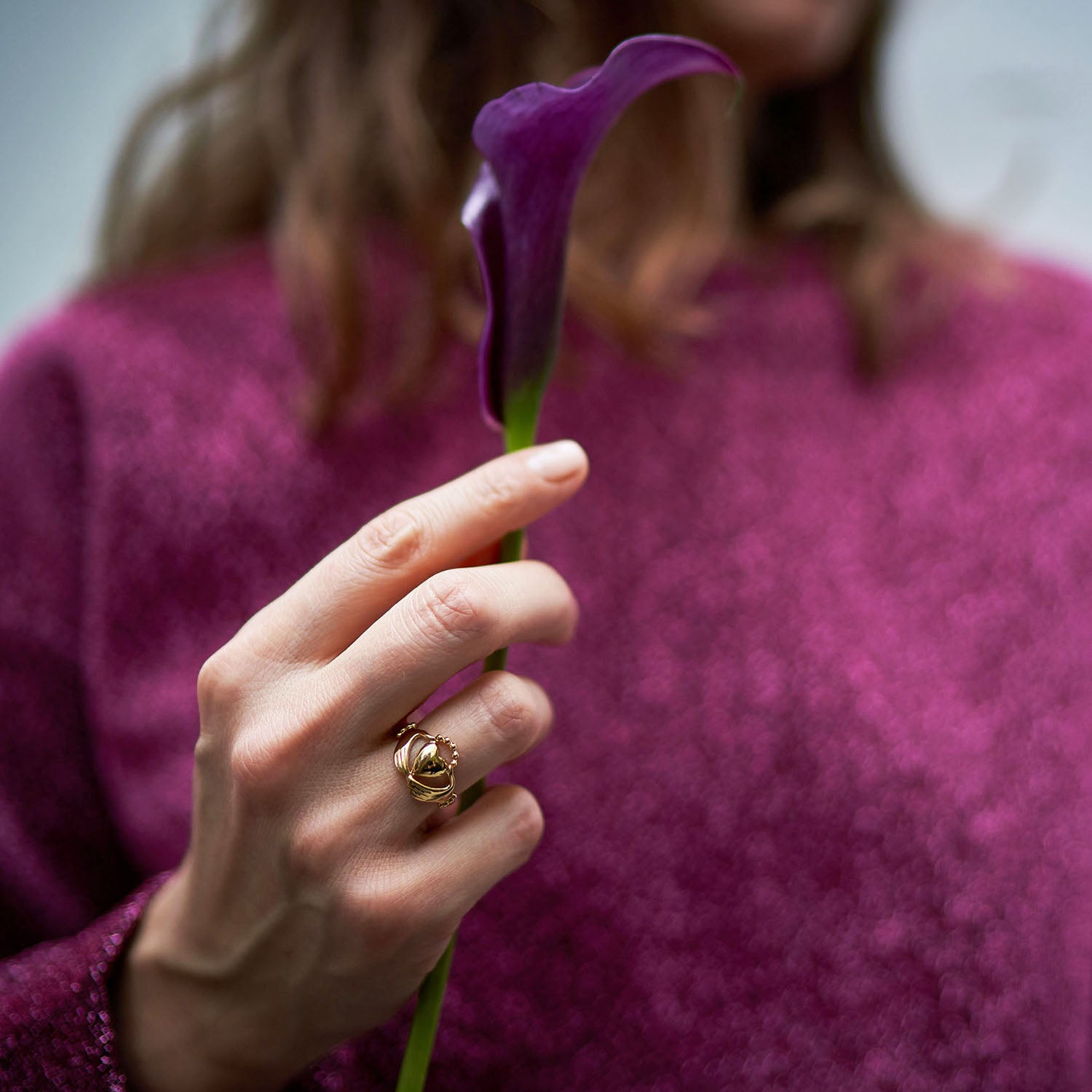 Bijou Claddagh Bague Bague Irlandaise Bague De Claddagh Femme Bague  Toulhoat Claddagh, image size:1500x1500