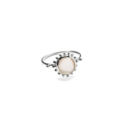 BAGUE_SOLEIL_ARGENT_QUARTZ_ROSE