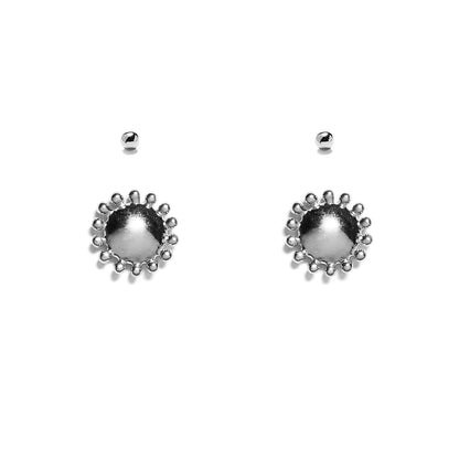 Boucles d'Oreilles Bijoux De Lobes Margot argent