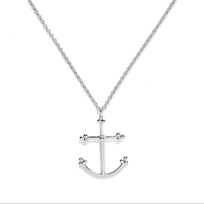 Collier Ancre perlée