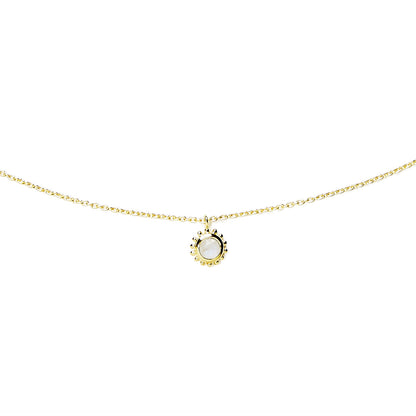 Collier-Mini-Soleil-Quart-Rose-Vermeil