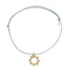 Bracelet Pendentif Petit Soleil sur Cordon