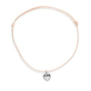 Bracelet Pendentif Petit Coeur sur Cordon