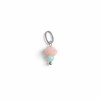 Mini Pendentif Opale Rose & Amazonite