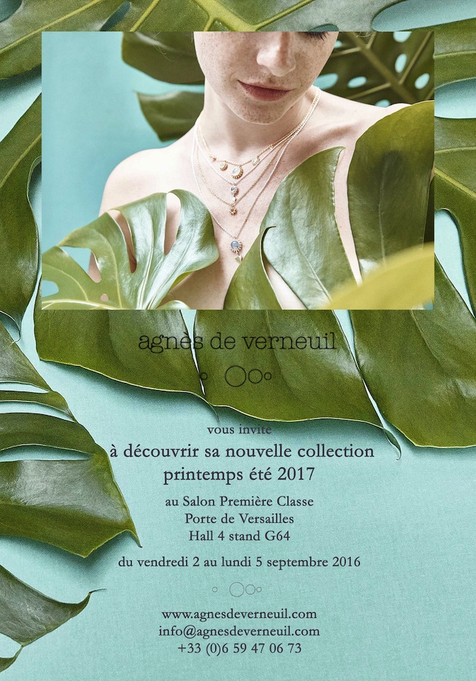 Invit Premiere Classe Bijoux Agnes de Verneuil PE2017
